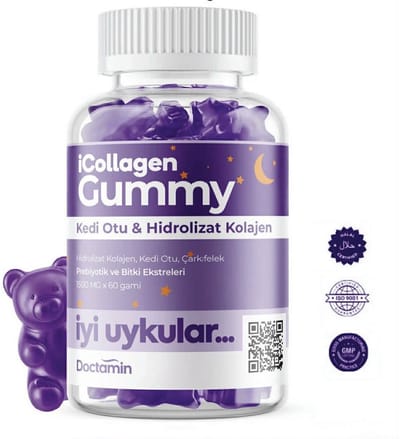 Doctamin iCollagen Gummy Collageen Complex – Kauwbare Gummies 60 Stuks