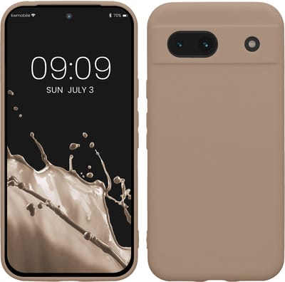 kwmobile telefoonhoesje geschikt voor Google Pixel 8a - Hoesje voor smartphone - Precisie camera uitsnede - In crème