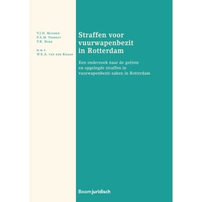 Straffen Voor Vuurwapenbezit In Rotterdam - V.J.H. Mooren