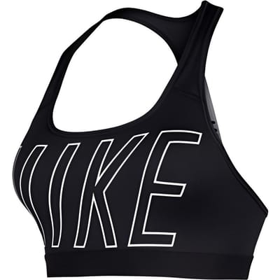 Soutien-gorge de sport Nike Logo Imprimé Lettres Sous-vêtements Femme Noir 938824-010 S black
