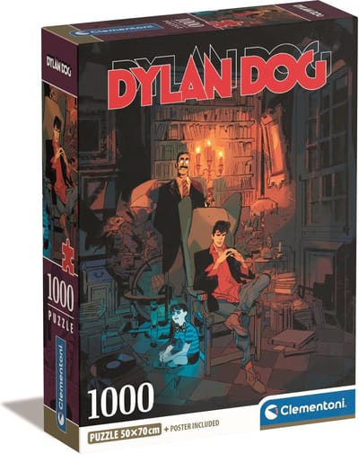Clementoni - Puzzel - 1000 Stukjes - Dylan Dog - Puzzel Voor Volwassenen