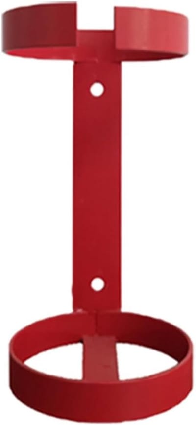 Brandblusser Beugel - Brandblusserhouder - Wandmontage Veiligheid - Zware Brandveiligheidshaak - 5-6 KG - Rood