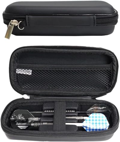 Darts Opbergtas met Ruimte voor 3 Darts, Accessoires en Vluchten - Compacte EVA Houder