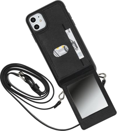 Hama Cross-body-cover Mirror Voor Apple IPhone 11 Zwart
