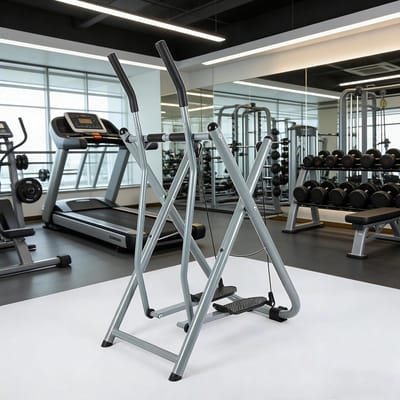 Crosstrainer Hometrainer - Cardio machine - Effectieve Work-outs - 2-in-1 Dubbel Gebruik - Max 120kg - Zwart