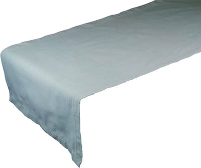 Nena Recycled katoenen Tafelloper groen 50x140cm