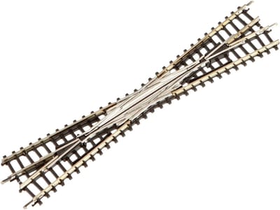 Model Spoorkruising - Spoor Z Accessoire - Modelbouw Treinen - Precisie Schaal Z - 1128 mm Lengte