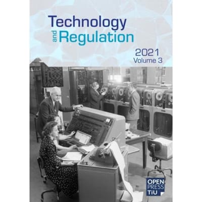 Technology And Regulation 2021 - Ronald Leenes