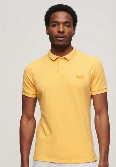 Superdry Classic Pique Korte Mouw Poloshirt Groen L Man