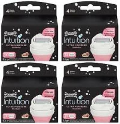 Wilkinson - Intuiton - Ultra - Moisture - Mesjes - Voordeelverpakking 4 x 3 Stuks