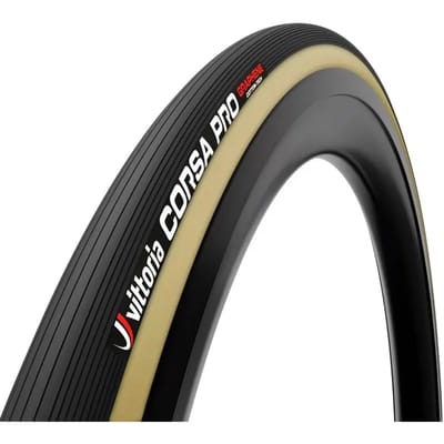 Vittoria Corsa Pro Tubular 700 X 28 Racefietsband Goud 700 x 28