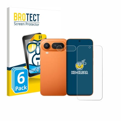BROTECT - Screenprotector voor Honor Magic 8 Pro Lite (Voor+Camera) - Folie Beschermfolie transparant 6 Stuks