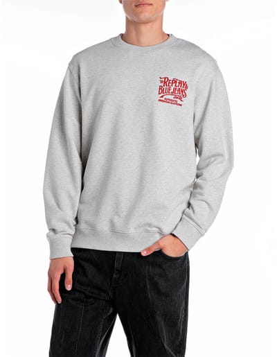 Replay M3072.000.23812 Sweatshirt Grijs L Man