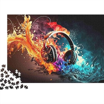Puzzel 1000 stukjes - Volwassen puzzel Jigsaw - Ontspanning thuis - Gerecycled materiaal - 52 x 38 cm - Kleurrijk