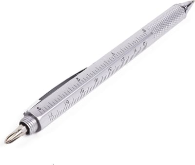 Multi pen - incl. waterpas en schroevendraaier - 4 in 1 - Benson