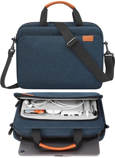 Dailygoods- Tablettas 9-11 inch - Beschermhoes met schouderriem - Waterdicht - Geschikt voor iPad Pro/Air en Galaxy Tab - Afmetingen 31x24x5 cm - Binnenmaat 28x22x4 cm - Tablethoes