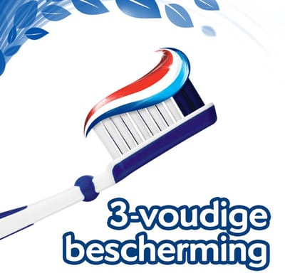 Aquafresh Tandpasta Freshmint 3in1 Gezonde Tanden - 3 x 2 x 75 ml - Voordeelverpakking