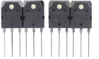 Vermogenstransistors - NPN PNP Transistors - Elektronische Projecten - Silicium Kracht Transistor - 120V 11A - Zilverkleurig