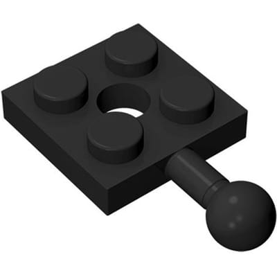 MOC 10 STUKS 15456 Gemodificeerde 2x2 Constructieblokken Kit 3731 Met Trekhaak Blokjes Deeltjes Leren Gericht Speelgoed Kinderen Verjaardag Kerst Cadeau