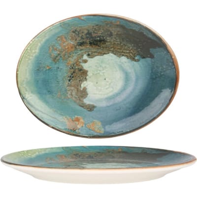 Bonna Serveerschaal - Futura - Porselein - 25 cm - set van 2