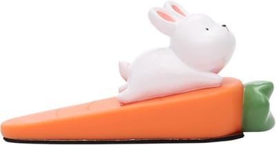 Deurstoppers - Deurwiggen Decoratie - Huis Beschermen - Zachte PVC Constructie - 15 x 8 x 5 cm - Wortelen