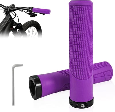 Ergonomische Fietshandgrepen voor 22 mm Stuur, Geschikt voor Mountainbikes, Stadsfietsen en Scooters met Comfortabele Grip