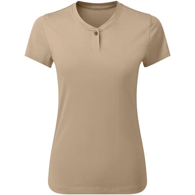 Premier Dames/dames Comis Duurzaam T-shirt (Khaki)