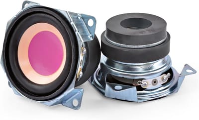 Mini Audio Luidsprekers - Draagbare Speakers - Home Theater Audio - Full Range Geluid - 2 inch - One Color