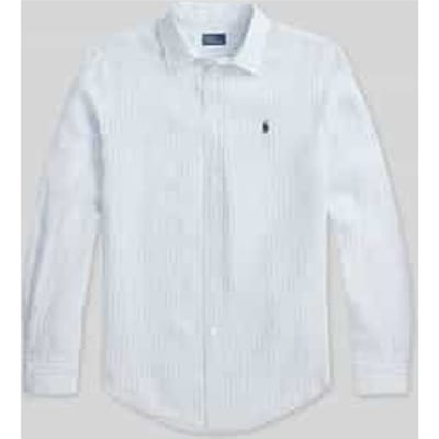 Overhemdblouse van puur linnen