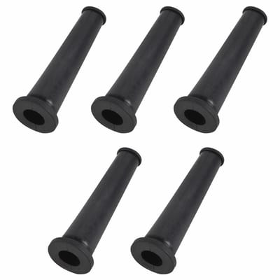Dailygoods - Rubber Koord Laars Beschermer - Kabelbescherming - Voorkom slijtage - 67x8mm - Elektrische Boor Slijper - Perfect voor kabels - 5 stuks