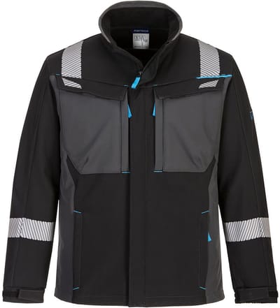 Portwest WX3 FR Modaflame Softshell FR704 - Zwart - M