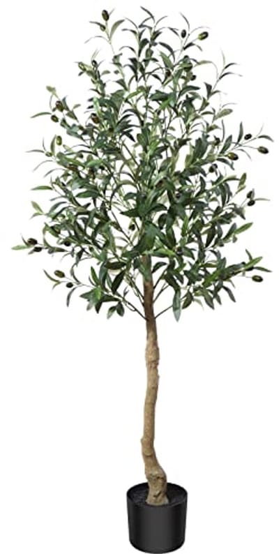 Kunstmatige Olijfboomplant 120 cm voor Binnen en Buiten - Perfecte Decoratie voor Huis en Tuin