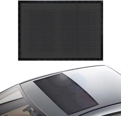 Dailygoods- Anti-muggen Zonnedaknet 100 x 70 cm - Ademend - Magnetisch - UV-filter - Insectenbescherming - Auto-accessoires