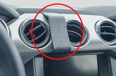 Brodit ProClip houder geschikt voor Ford Mustang 2015-2023 Center mount