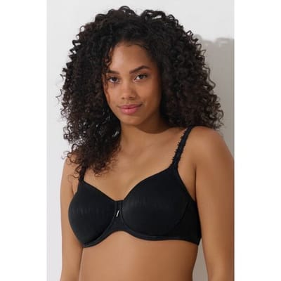 Zwarte Lisca Gracia Moulded beugel bh F – G - Zwart - Maat - 90F