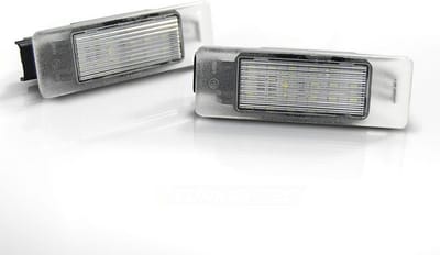 Kentekenverlichting LED PEUGEOT 106 307 308 406 407 CITROEN C3 C4 C5 LED
