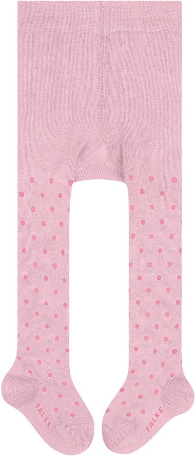 FALKE Little Dot slijtvast huidvriendelijk katoen panty baby roze - maat 62-68