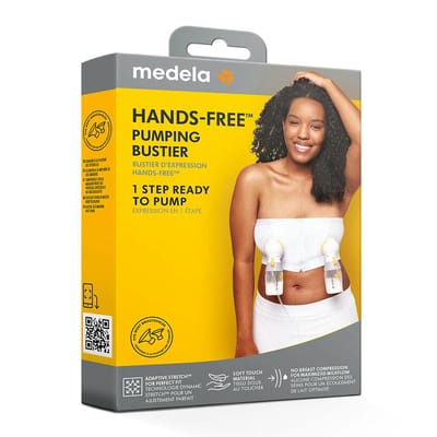 Medela Hands-Free Kolfbeha - Mt. L - Zwart
