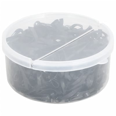 vidaXL - Haarelastiekjes - paard - 500 - st - silicone - zwart