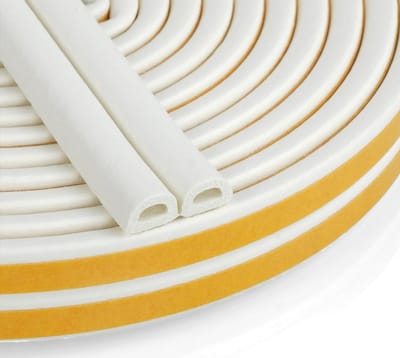 Famanu – 6M Zelfklevende afdichtingstape - voor deuren en ramen - transparante snel en eenvoudig zelfklevend - tochtstopper en geluidsisolatie