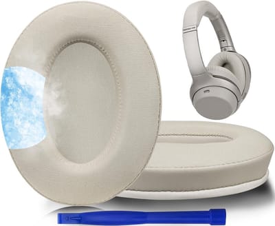 Comfortabele Vervangende Oorkussens voor Over-Ear Hoofdtelefoons, Geluidsisolatie en Dikke Schuimvulling voor Optimale Geluidskwaliteit