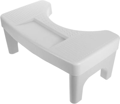 Toiletkruk - Voetsteun Krukje - Verbeter Toiletgang - Antislip Ontwerp - 396 cm - Grijs