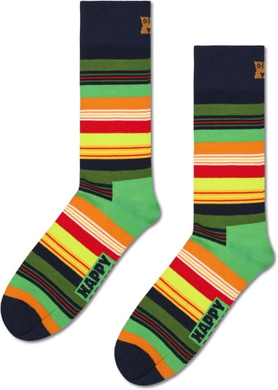 Happy Socks Stripe Sock - unisex sokken - navy - Unisex - Maat: 41 - 46