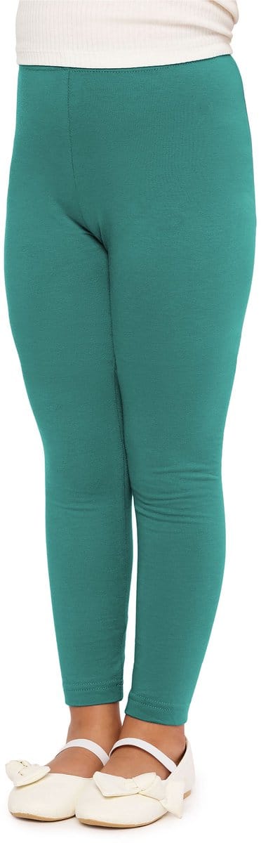 Merry Style Meisjes Leggings - Sport - Vrijetijdsbroek - Lang - Katoen – Sportbroek – Zwart – 110 - MS-MS10-225-LE-new