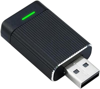 Draadloze CarPlay Dongle - Android Auto Adapter - Auto Navigatie - Bedraad naar Draadloos - Compact Formaat - Zwart