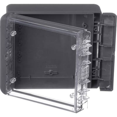 Bopla Bocube B 141306 PC-V0-G-7024 96023224 Outdoorbehuizing 125 x 151 x 60 Polycarbonaat (V0) Grafietgrijs (RAL 7024) 1 stuk(s)