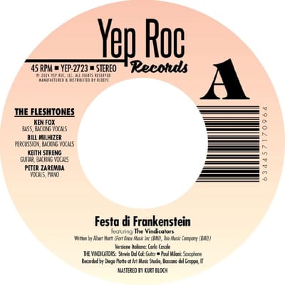 Festa Di Frankenstein / The Dedication Song - The Fleshtones