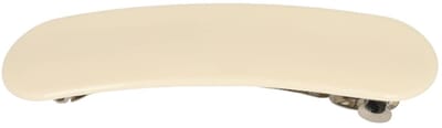Haarsoires Haarspeld Patentspeld 10cm - Glans - Creme - Haarspelden voor Dames - Haarklem - Haarclip - Haaraccessoires - Hair Clip - Decoratieve Haaraccessoire
