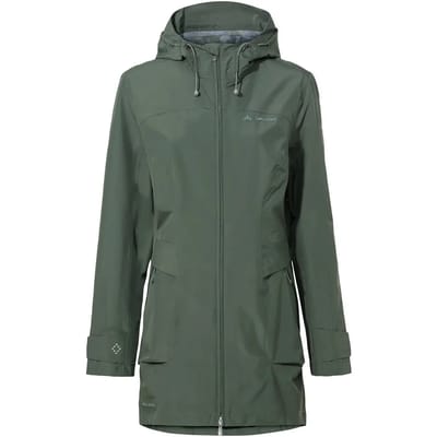 VAUDE Skomer Parka II, Hardshell Jas, Dames Outdoor Sportjassen, Waterdicht, Winddicht, Hardshell, Capuchon, Regular fit