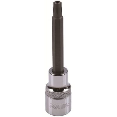 Torx-inzetstuk SONIC 1/2" met opening T40H lang (100mm)